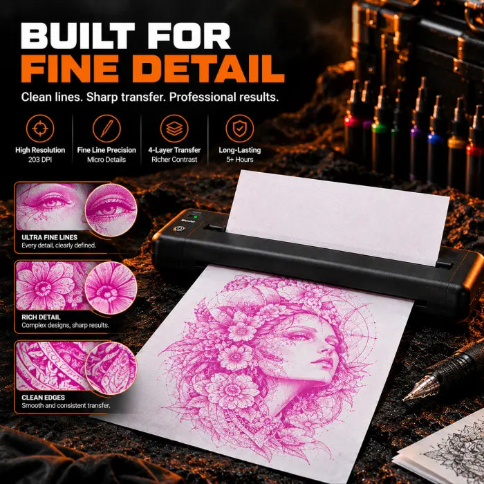 Crisp Lines Every Time: Why Pink Tattoo Transfer Paper is Changing the Stencil Game