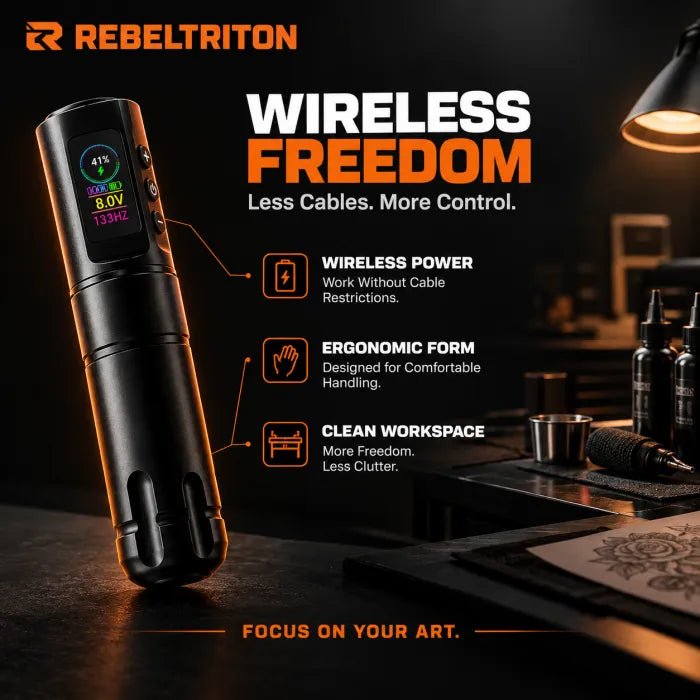 T3 Wireless Tattoo Pen Beginner Kit