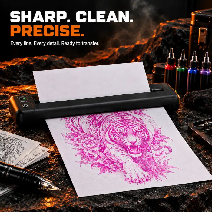 Wireless Tattoo Stencil Printer